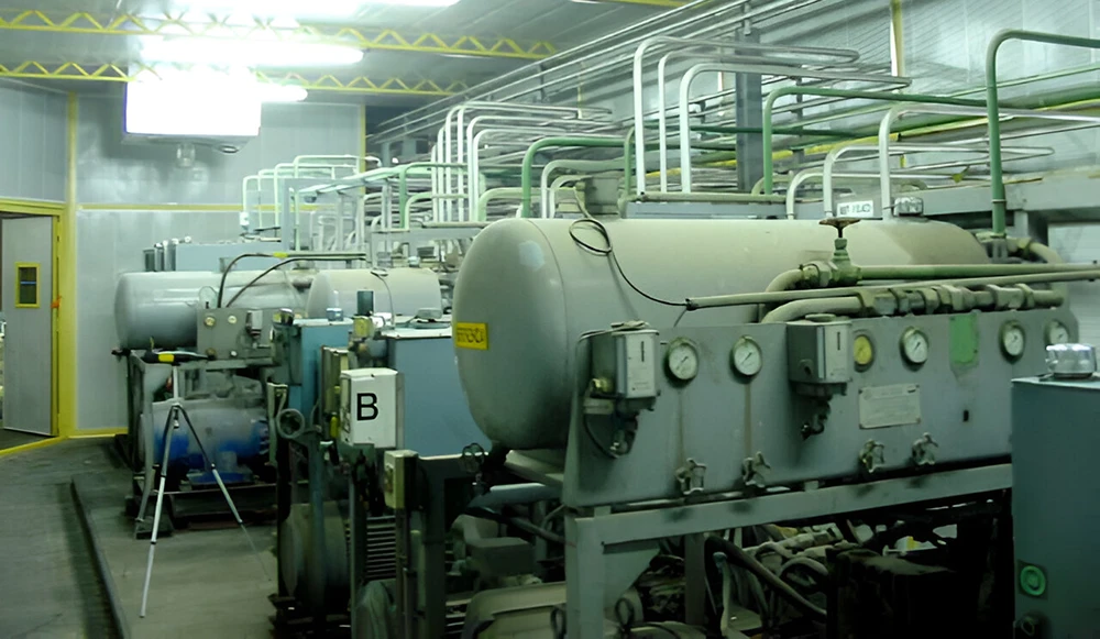 Maquinaria refrigeración